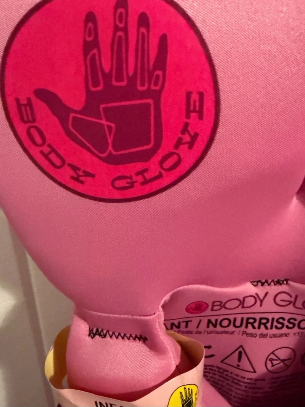 Body Glove Pink Infant PFD with Logo